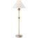 Caspian LED Accent Lamp in Antique-Burnished Brass and Alabaster (268|CHA 8145AB/ALB-L)