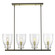 Shelby Four Light Chandelier in Oil Rubbed Bronze and Antique Brass (106|IN20001ORB)