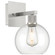 Port Nine Burgundy LED Wall Sconce in Brushed Steel (18|63145LEDDLP-BS/CLR)