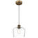 Port Nine Chardonnay LED Pendant in Antique Brushed Brass (18|63141LEDDLP-ABB/CLR)