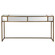 Reflect Console Table in Brushed Aged Gold (52|25286)