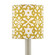 Chandelier Shade in Mustard/White (142|0900-0002)