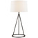 Nina One Light Table Lamp in Aged Iron (268|TOB 3026AI-L)