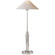 Hargett One Light Buffet Lamp in Polished Nickel (268|SP 3011PN-L)