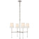 Camille Four Light Chandelier in Polished Nickel (268|SK 5050PN-L)