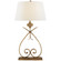 Harper One Light Table Lamp in Gilded Iron (268|SK 3100GI-L)