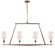 Etoile Four Light Chandelier in Gilded Iron (268|S 5316GI-L)