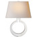 Ring One Light Wall Sconce in Alabaster (268|CHD 2970ALB-L)