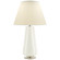 Penelope Two Light Table Lamp in White Porcelain (268|AH 3127WHT-L)