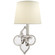 Lana One Light Wall Sconce in Natural Brass (268|AH 2040NB-L)