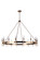 Larrson 16 Light Chandelier in Satin Brass (46|54316-SB)