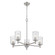 Ashli Five Light Chandelier in Brushed Nickel (59|9215-BN)