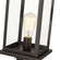 Bowton One Light Outdoor Post Lantern in Powder Coat Bronze (59|4124-PBZ)