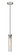 Beau One Light Pendant in Brushed Nickel (224|740P-BN)