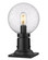 Laurent One Light Outdoor Pier Mounted Fixture in Black (224|599PHM-533PM-BK)