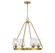 Carlton Eight Light Chandelier in Warm Brass (51|1-3394-8-322)