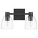 Relo Two Light Vanity in Matte Black (19|515-2-59)