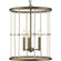 Lattimore Three Light Hall & Foyer Light in Aged Brass (54|P500418-161)