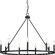 Gilliam Nine Light Chandelier in Matte Black (54|P400314-31M)