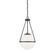 One Light Pendant in Matte Black (446|M7025MBK)