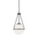 One Light Pendant in Matte Black (446|M7025MBK)