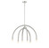 Six Light Chandelier in Brushed Nickel (446|M100115BN)