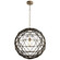 One Light Pendant in Noir (208|10271)