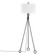 Santa Monica One Light Floor Lamp in Forged Iron (67|PFL2068-FOR)