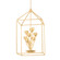 Westwood 12 Light Lantern in Vintage Gold Leaf (67|F7439-VGL)