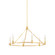 Josephine Six Light Chandelier in Vintage Gold Leaf (428|H738806-VGL)