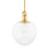 Anna One Light Pendant in Aged Brass (428|H736701L-AGB)