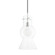 Mirabel One Light Pendant in Polished Nickel (428|H702701L-PN)