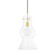 Mirabel One Light Pendant in Aged Brass (428|H702701L-AGB)