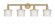 Edison Four Light Bath Vanity in Brushed Brass (405|616-4W-BB-G402)