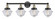 Edison Four Light Bath Vanity in Black Antique Brass (405|616-4W-BAB-G532)