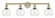 Edison Four Light Bath Vanity in Antique Brass (405|616-4W-AB-G122-6)