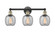 Edison Three Light Bath Vanity in Black Antique Brass (405|616-3W-BAB-G104)