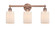 Edison Three Light Bath Vanity in Antique Copper (405|616-3W-AC-G341)