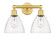 Edison Two Light Bath Vanity in Satin Gold (405|616-2W-SG-GBD-752)