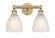 Edison Two Light Bath Vanity in Brushed Brass (405|616-2W-BB-G381)