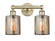 Edison Two Light Bath Vanity in Antique Brass (405|616-2W-AB-G116) Edison Two Light Bath Vanity in Antique Brass (405|616-2W-AB-G116)