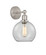 Downtown Urban One Light Wall Sconce in Satin Nickel (405|616-1W-SN-G122-8)