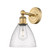 Edison One Light Wall Sconce in Brushed Brass (405|616-1W-BB-GBD-754)
