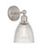 Edison One Light Wall Sconce in Black Antique Brass (405|616-1W-BAB-G382)