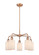 Downtown Urban Five Light Chandelier in Antique Copper (405|516-5CR-AC-G341)