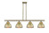 Ballston Four Light Island Pendant in Antique Brass (405|516-4I-AB-M14-AB)