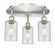 Ballston Three Light Flush Mount in Satin Gold (405|516-3C-SG-G802)