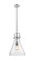 Downtown Urban One Light Pendant in Polished Nickel (405|411-1SL-PN-G411-14CL)