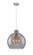 Downtown Urban Three Light Pendant in Satin Nickel (405|410-3PL-SN-G410-18SM)