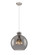 Downtown Urban Three Light Pendant in Satin Nickel (405|410-3PL-SN-G410-16SM)